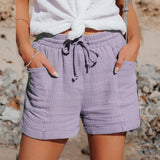 Solenne | Linen Shorts with Relaxed Fit