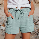 Solenne | Linen Shorts with Relaxed Fit