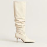 Maeve | High Slouchy Boots with Pointed Toe – Elegant & Refined