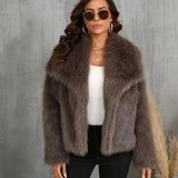 Macy | Luxurious Faux Fur Jacket – Stylish, Snuggly and Timeless