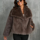 Macy | Luxurious Faux Fur Jacket – Stylish, Snuggly and Timeless