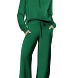 Florence | Women's Two-Piece Jogging Set with Half-Zip Collar
