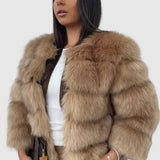 Lacy | High-Quality Faux Fur Coat – Elegant Design for Style and Comfort