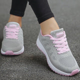 Edie | Women's Orthopaedic Lace-Up Trainers with Breathable Upper