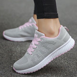 Edie | Women's Orthopaedic Lace-Up Trainers with Breathable Upper