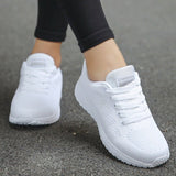 Edie | Women's Orthopaedic Lace-Up Trainers with Breathable Upper