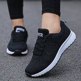 Edie | Women's Orthopaedic Lace-Up Trainers with Breathable Upper