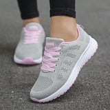 Edie | Women's Orthopaedic Lace-Up Trainers with Breathable Upper