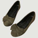 Annabelle | Ballerina Flats with Bow Detail