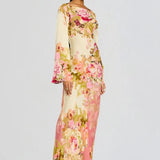 Nythera | Women's Elegant Printed Maxi Dress