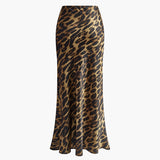 Esme | Leopard Print Maxi Skirt with Fitted Silhouette