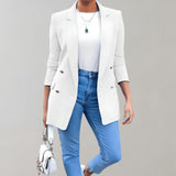 Grace | Long Double-Breasted Blazer with Tailored Fit
