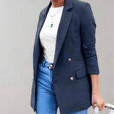 Grace | Long Double-Breasted Blazer with Tailored Fit