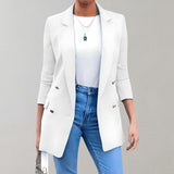 Grace | Long Double-Breasted Blazer with Tailored Fit