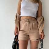 Sienna | Women's Lightweight Lounge Set with Relaxed Shorts