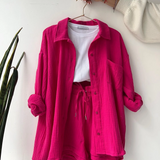 Sienna | Women's Lightweight Lounge Set with Relaxed Shorts