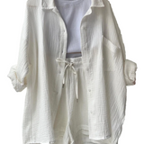 Sienna | Women's Lightweight Lounge Set with Relaxed Shorts