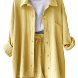 Sienna | Women's Lightweight Lounge Set with Relaxed Shorts