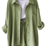 Sienna | Women's Lightweight Lounge Set with Relaxed Shorts