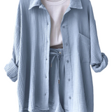 Sienna | Women's Lightweight Lounge Set with Relaxed Shorts