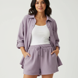 Sienna | Women's Lightweight Lounge Set with Relaxed Shorts