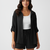 Sienna | Women's Lightweight Lounge Set with Relaxed Shorts