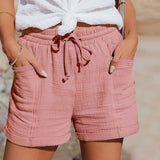 Avenelle | Lightweight Summer Shorts with Elastic Waist