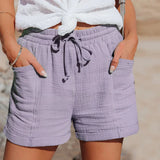 Avenelle | Lightweight Summer Shorts with Elastic Waist