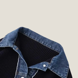Rosie | Button-Front Knit Cardigan with Trim