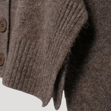 Maisie | Cropped Knit Cardigan with Button Front