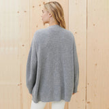 Ruby | Long Oversized Rib-Knit Cardigan
