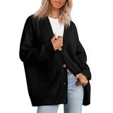 Ruby | Long Oversized Rib-Knit Cardigan