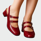 Maravine Studio | Mary Jane Heels with Double Strap and Slingback