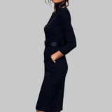 Lynn | Midi Dress Long Sleeve Sheath