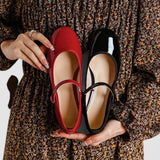 Maravine Studio | Patent Mary Jane Heels with Strap and Block Heel