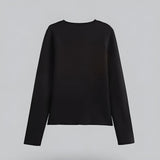 Isla | Spring Button Front Knit Cardigan with V Neck