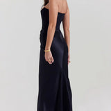Hester | Strapless Corset Maxi Dress