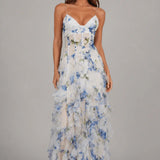 Arabella | Women's Maxi Dress with Layered Ruffles