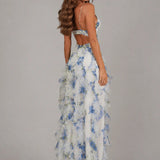 Arabella | Women's Maxi Dress with Layered Ruffles