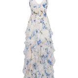 Arabella | Women's Maxi Dress with Layered Ruffles