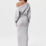 Florence | Chic Knit Maxi Dress