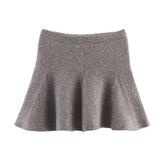 Annabelle | Cropped Brushed Knit Bomber & Mini Skirt Set