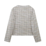Phoebe | Tweed Knit Jacket and Skirt Co-Ord Set