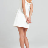 Caroline | Floral Embellished Mini Dress