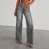 Rosalind | Women's High-Waisted Wide Leg Jeans