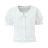 Imogen | Coordinated Cotton Set with Puff Sleeves