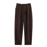 Florence | High-Waisted Wide-Leg Pleated Trousers