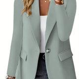 Ella | Women's Blazer – Single Button Tailored Jacket