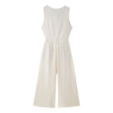 Arabella | Coordinated Tailored Vest and Wide-Leg Trouser Set