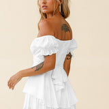 Novera | Off-Shoulder Summer Mini Dress
